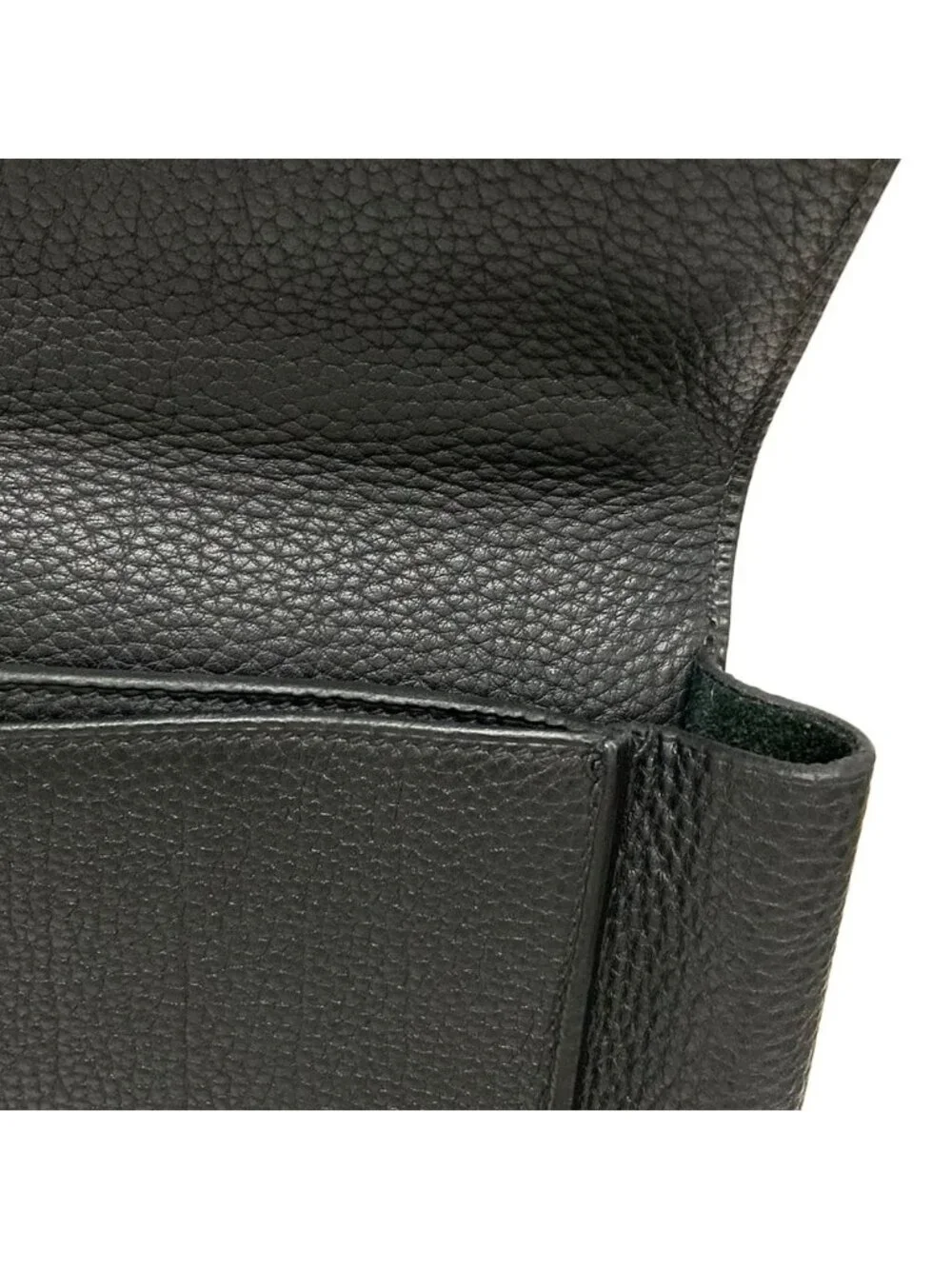 Hermes Business Bag Sac a Depeches 41 Black Silver